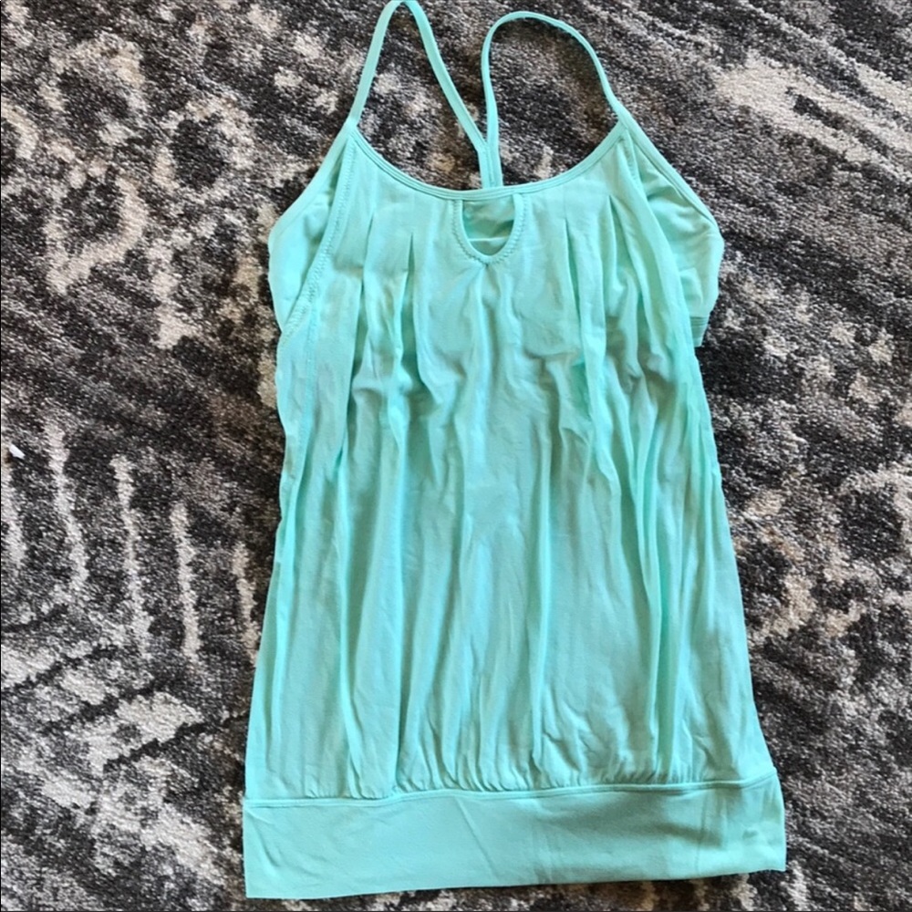 Lululemon Aquamarine Tank size 8